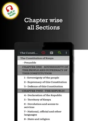 The Constitution of Kenya android App screenshot 5